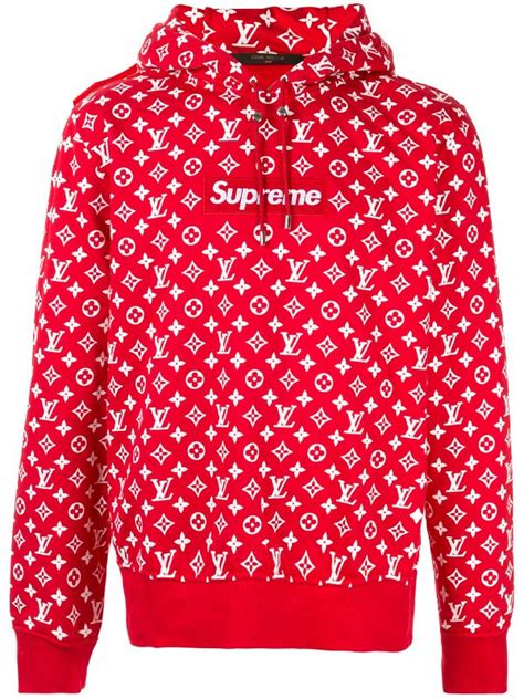 buzo supreme louis vuitton precio original